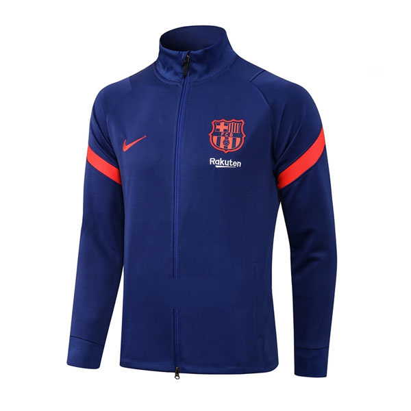 Veste Football Barcelone 2021-22 Bleu